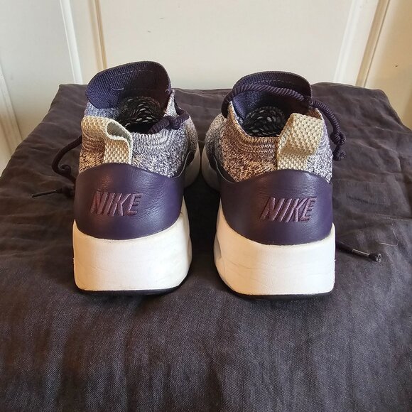 NIKE Air Max Thea Ultra Fly Knit Purple Embroidered Nike on back Size 7 - Picture 6 of 10
